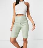 Reclaimed Vintage Inspired Boucle Short In Mint-green