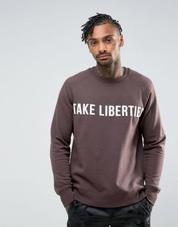 Brooklyn Supply Co Take Liberties Sweater - Red