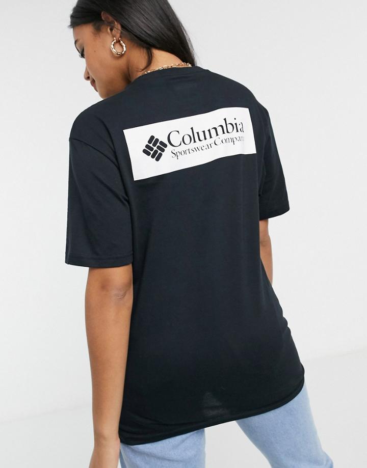 Columbia North Cascades T-shirt In Black