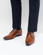 Ted Baker Peair Leather Derby Shoes In Tan - Tan