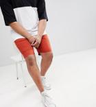 D-struct Plus Elastic Waist Shorts - Red