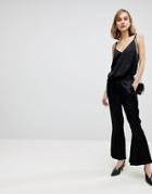 Resume Alli Trumpet Hem Flared Pants-black