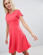 Louche Skater Dress - Pink