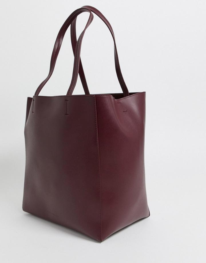 French Connection Liv Tote Handbag-red