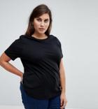 Asos Curve Ultimate T-shirt With Crew Neck - Black