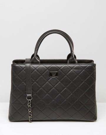 Marc B Quilted Grab Bag - Black