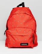 Eastpak Red Hand Cursor Padded Pak'r Backpack - Red