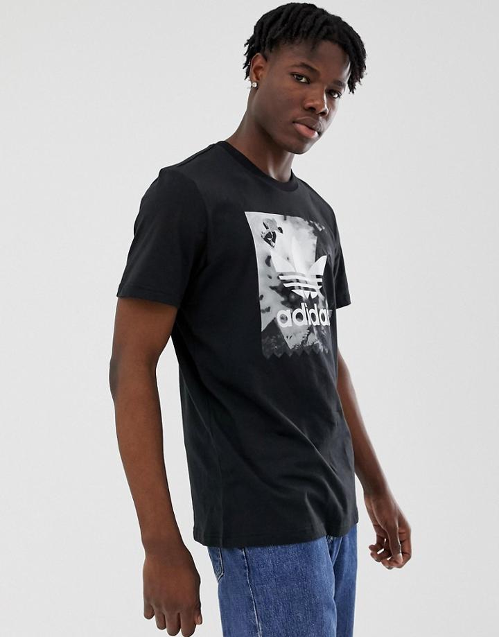 Adidas Skateboarding Box Logo T-shirt Black - Black