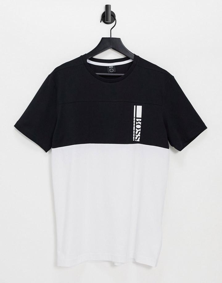 Boss Athleisure Tee 7 T-shirt In Black