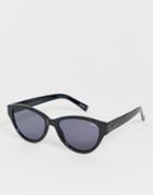 Quay Australia Rizzo Cat Eye Sunglasses - Black