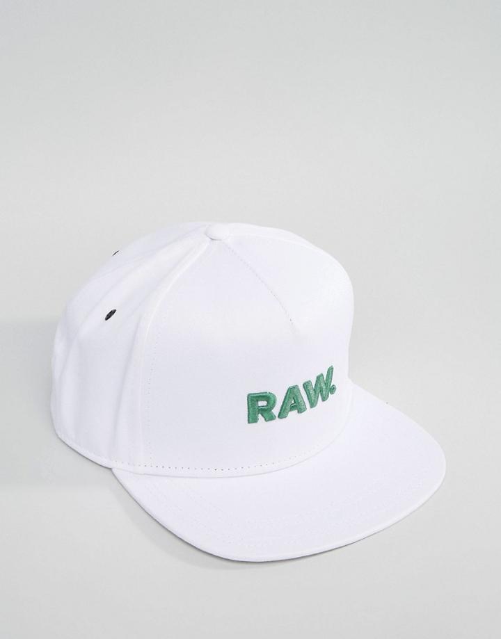 G-star Snapback Cap Obaruh - White