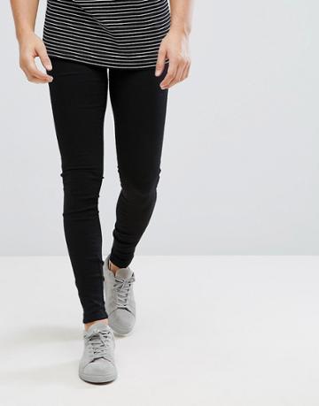 Dr Denim Organic Kissy Extreme Muscle Jeans Black - Black