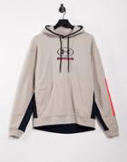 Under Armour Logo Hoodie In Stone-neutral