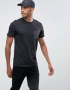 Jack & Jones Core T-shirt With Pocket Detail - Black