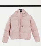 Threadbare Petite Hooded Puffer Jacket-pink