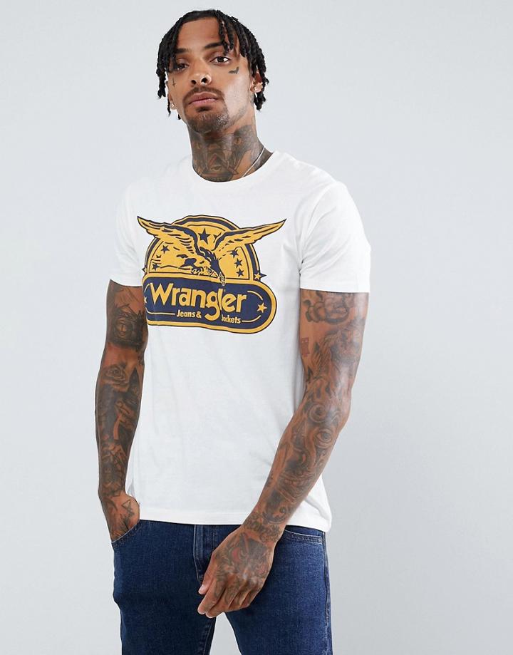 Wrangler Eagle T-shirt - White