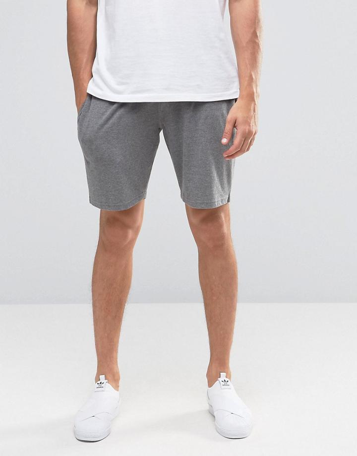 Selected Sweat Shorts - Gray