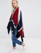 Tommy Hilfiger Classic Striped Cape - Multi