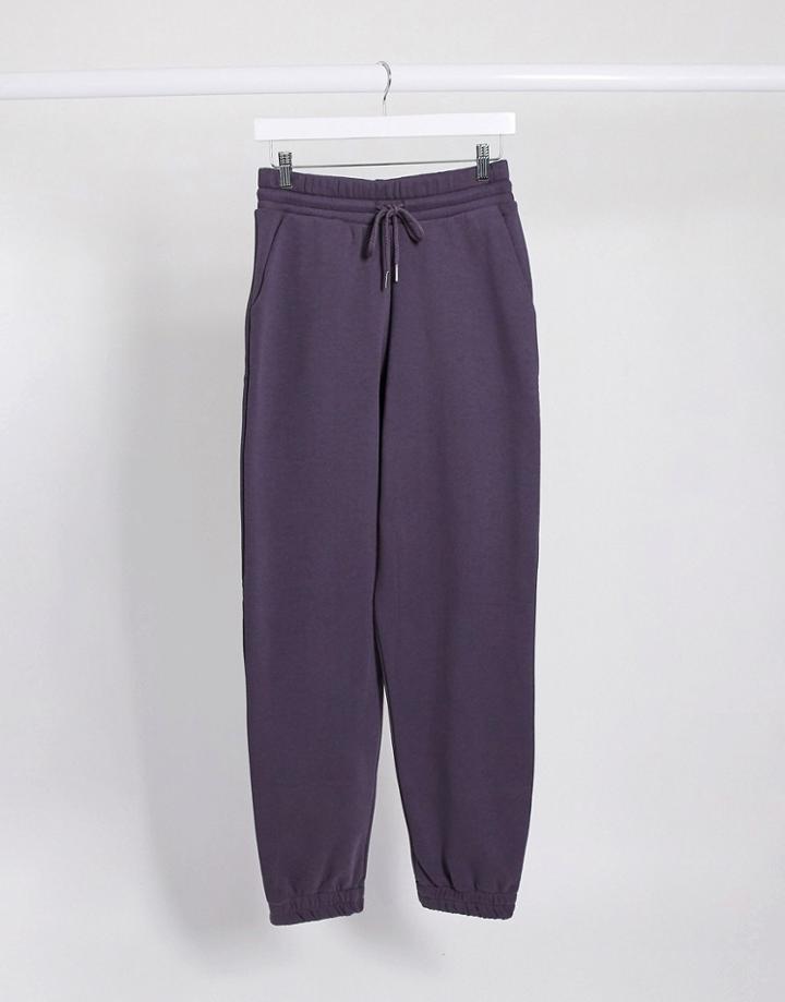 Asos Design Super Oversized Jogger In Petrol Blue-blues
