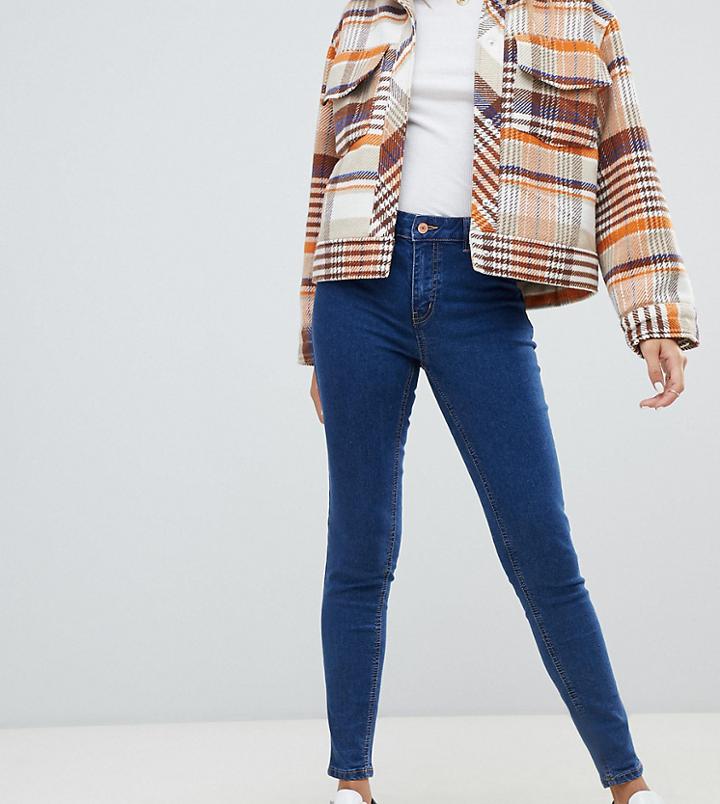 New Look Jeans With Skinny Fit In Blue - Blue