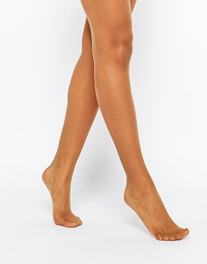 Nubian Skin 10 Denier Tights - Caramel