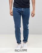 Lee Rider Slim Fit Jeans Stone Wash Exclusive - Blue