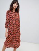 2ndday Printed Leopard Dress - Multi