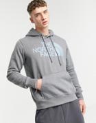 The North Face Half Dome Hoodie In Gray-grey