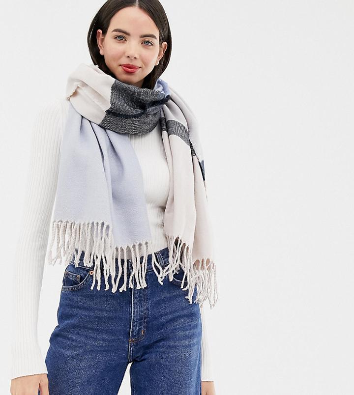 Warehouse Knitted Scarf In Stripe - Multi
