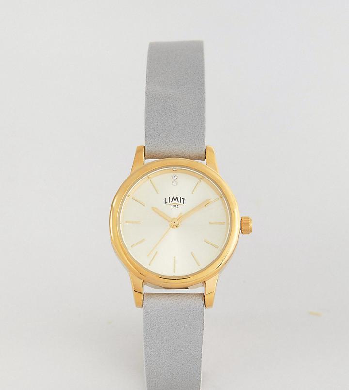 Limit 26mm Watch In Gray Exclusive To Asos - Gray