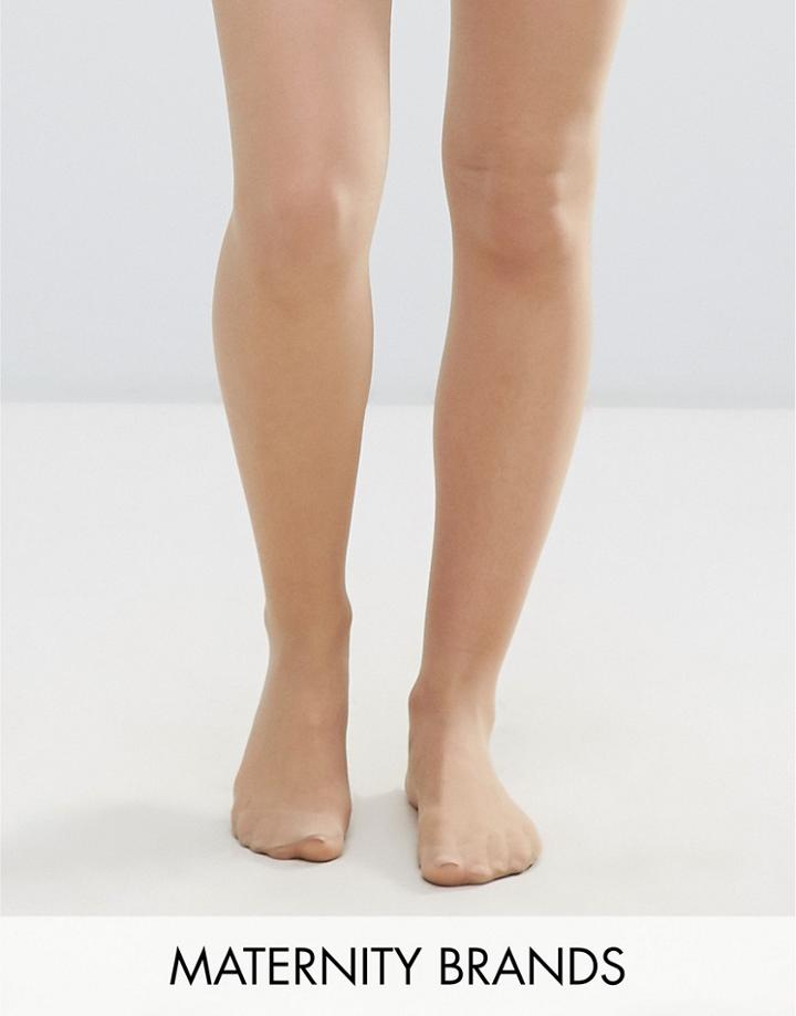 Mama. Licious 2 Pack Tights - Tan
