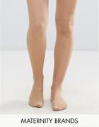 Mama. Licious 2 Pack Tights - Tan