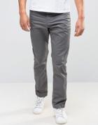 Jack & Jones Anti Fit Jeans With Engineered Detail In Coated Gray - Gr