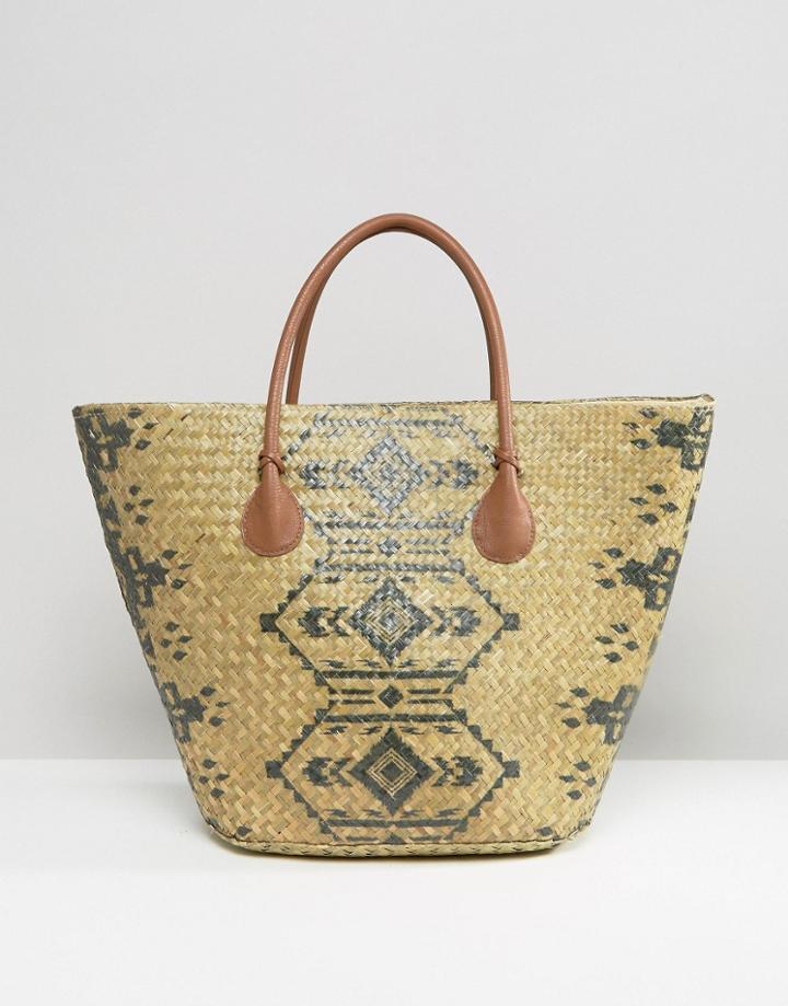 Billabong Woven Beach Bag - Black