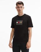 Tommy Hilfiger Icon Earth Badge T-shirt In Black