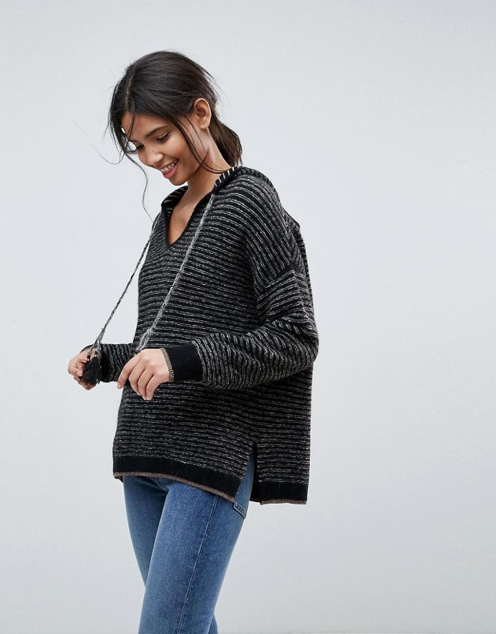 Leon And Harper Maguita Hooded Sweater - Black