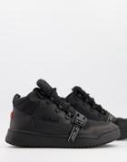 Ellesse Osio Hi Top Sneakers In Black