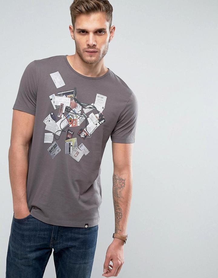 Pretty Green Stubbs T-shirt - Gray