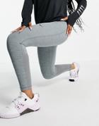 Nike Pro Training 365 High Waist 7/8 Leggings In Gray-grey
