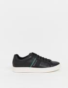 Ps Paul Smith Rex Leather Sneakers In Black