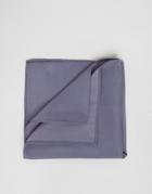 Asos Wedding Pocket Square In Dark Purple - Purple