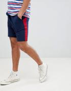 Another Influence Side Stripe Jersey Shorts - Navy