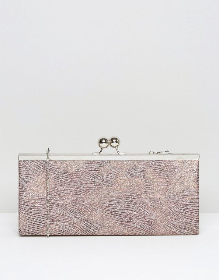 Lotus Kezi Glitter Clutch Bag - Copper