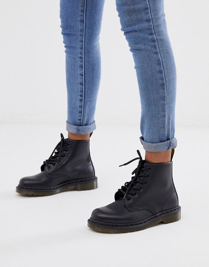 Dr Martens 101 6 Eye Boots-black