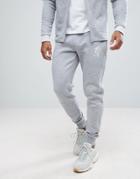 Gym King Skinny Joggers In Gray Marl - Gray