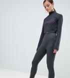 Missguided Petite Barbie Logo Leggings - Gray