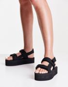 Vero Moda Sporty Flatforms In Black