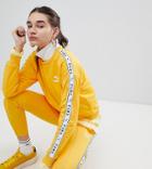Puma Exclusive To Asos Sweatshirt With Taping In Yellow - Yellow