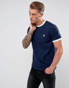 Fred Perry Sports Authentic Slim Fit Ringer T-shirt Blue - Blue