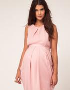 Asos Maternity Exclusive Tulip Dress - Pink